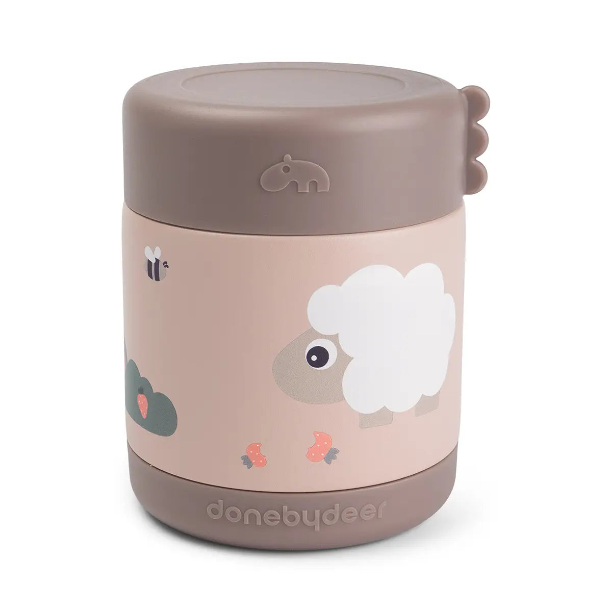 Done by Deer Termo posuda za hranu - Tiny farm Powder 300 ml