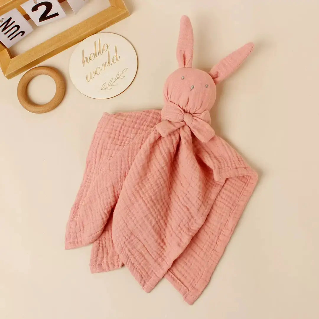 Muslin comforter bunny