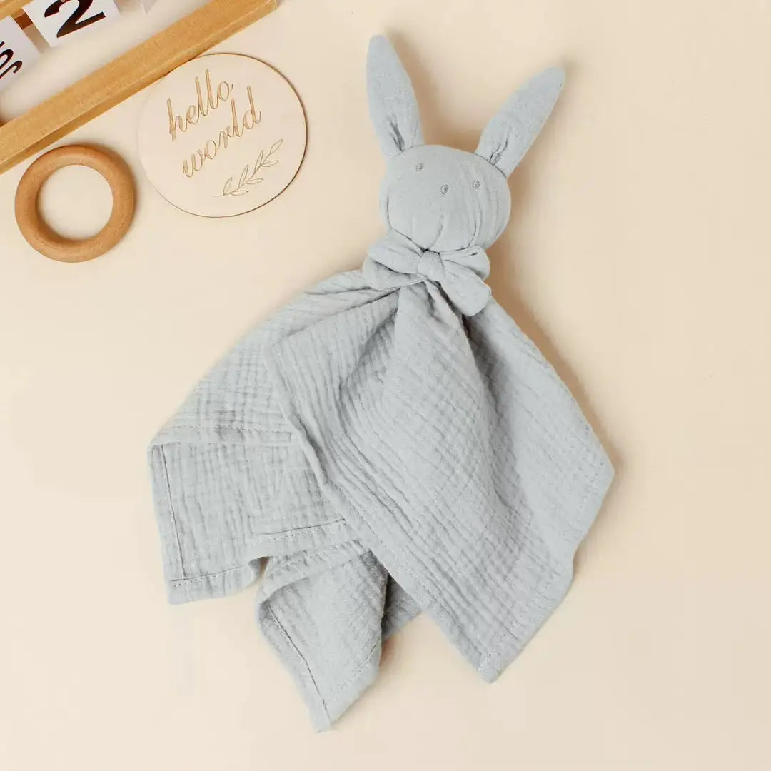 Muslin comforter bunny