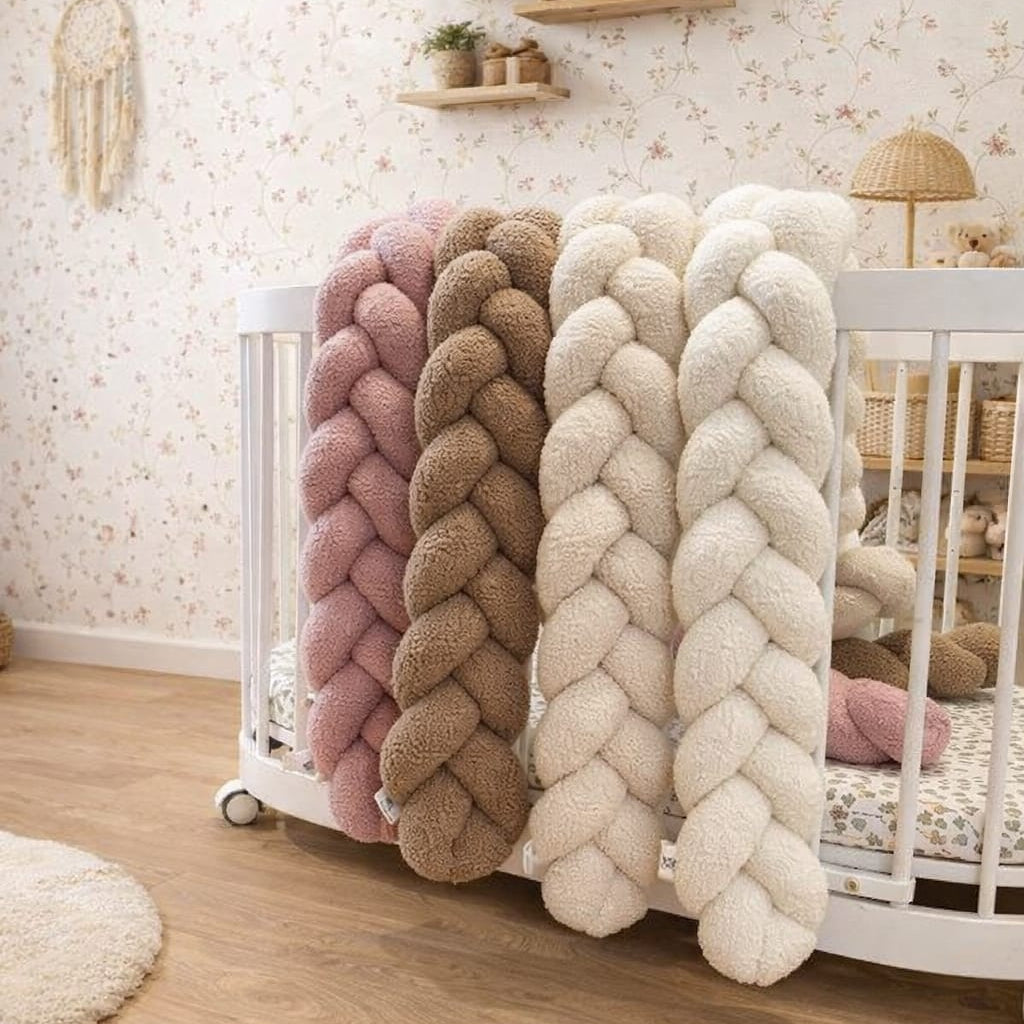 Zaštitna ogradica pletenica za kinderbet BUKLE