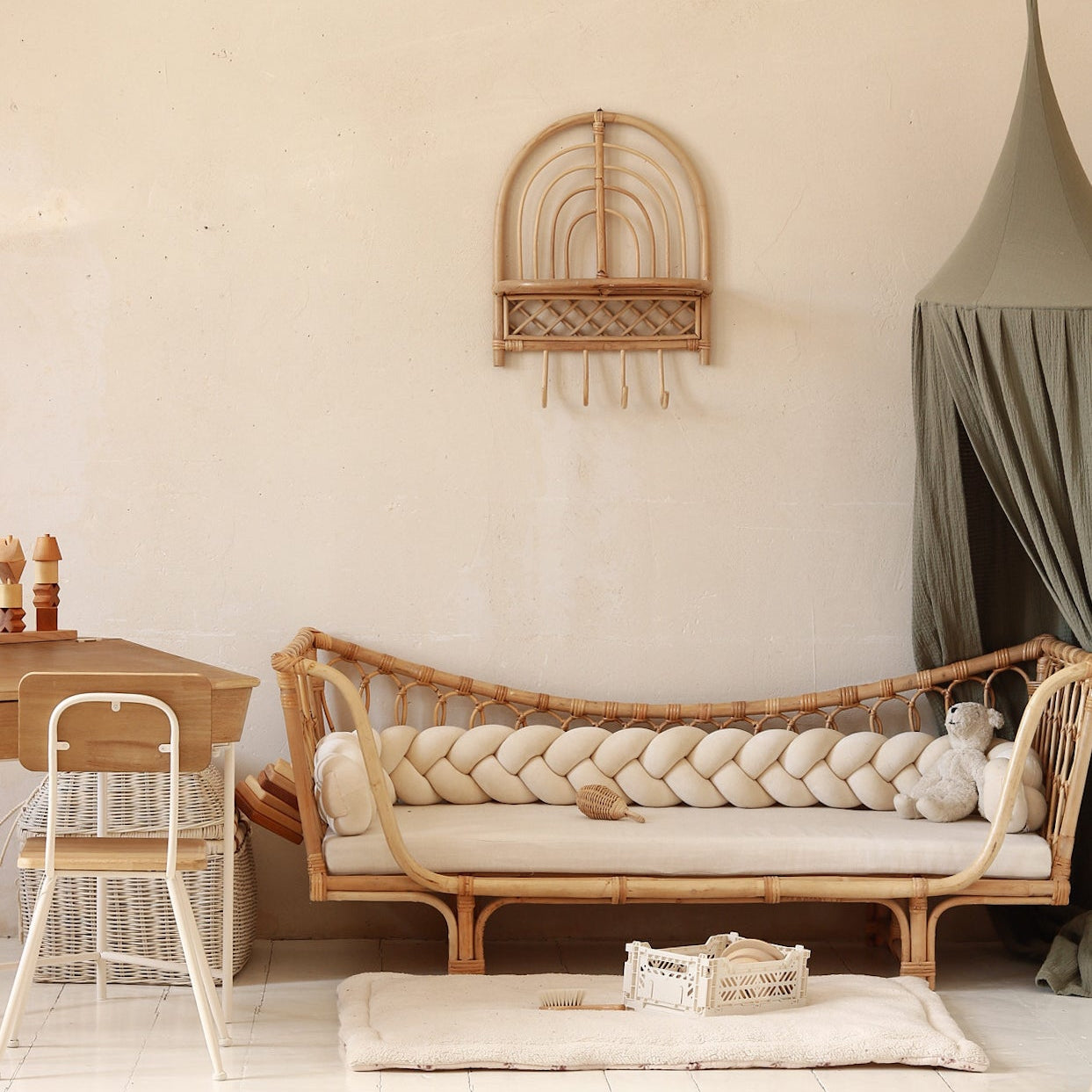 Zaštitna ogradica pletenica za kinderbet STANDARD BARŠUN